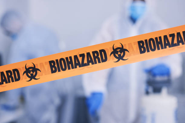 Professional Crime Scene Cleanup technician working in Rockville, NE